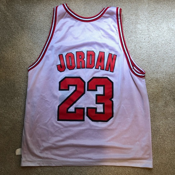 Rare Vintage Reversible Jordan Bulls Jersey Sz 44 - Picture 5 of 6